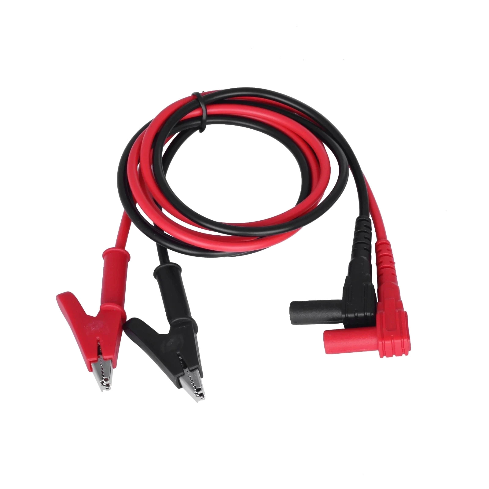 20A 90CM Alligator Clip Banana Plug Test Lead 4mm Multimeter Probe Cable