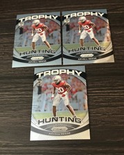Lot (3) 2025 Panini NIL Ohio State Prizm Trophy Hunting Arvell Reese Ohio St. RC