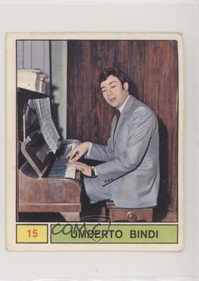 1969 Panini Cantanti Umberto Bindi #15 n1u