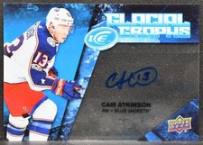 2017-18 Upper Deck ICE Glacial Graphs Cam Atkinson GG-CA Auto 4280