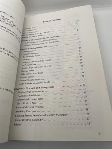 Healthwise Handbook: A Self-Care Guide for You, 15th Edition - Bild 7 von 7