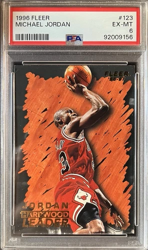 Jordan 1996 Fleer Jordan #123