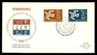 Mayfairstamps Netherlands FDC 1961 dual Europa conference of telecommunications