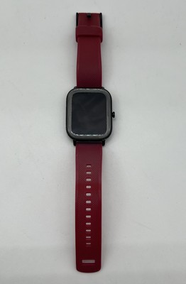 TIMEX METROPOLITAN S Smartwatch Red Silicone Strap TW5M43200