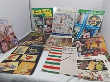 Lot Of 10 Crochet Booklets  Beginners Manual Of Crochet