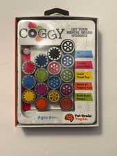 Fat Brain Toys Coggy Game Puzzle Ages 6 Problem Solving Gears New