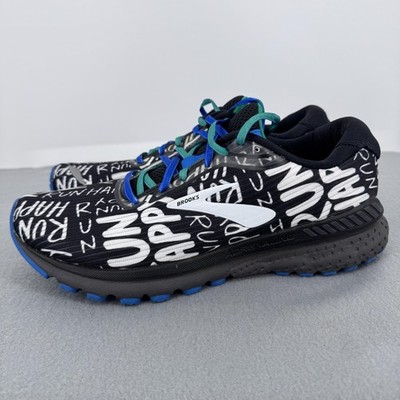 Brooks Adrenaline 20 Running Shoes Mens Size 10 Run Happy Black 1103071D090