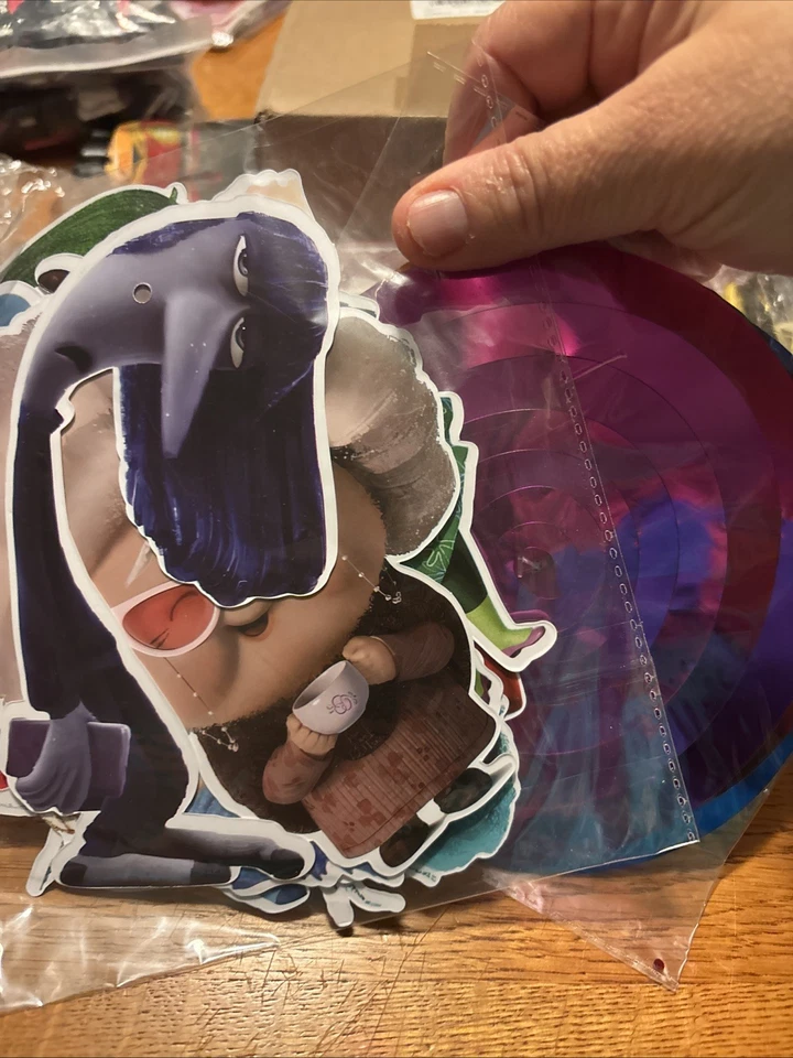 Inside Out 2 Decoraciones de Cumpleaños, Decoración Colgante, Juego de 3 Mesa, Cupcake Topper Foto 4 de 4