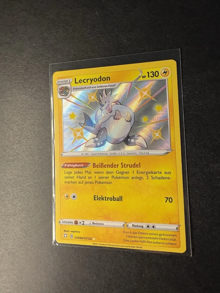 Lecryodon SV046/SV122 Glänzendes Schicksal Deutsch  NM Pokemon - Bild 2 von 4