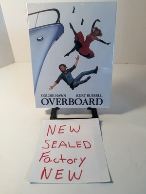 NEW -Overboard Blu-ray 2021 with Slipcover Severin Goldie Hawn Kurt Russell
