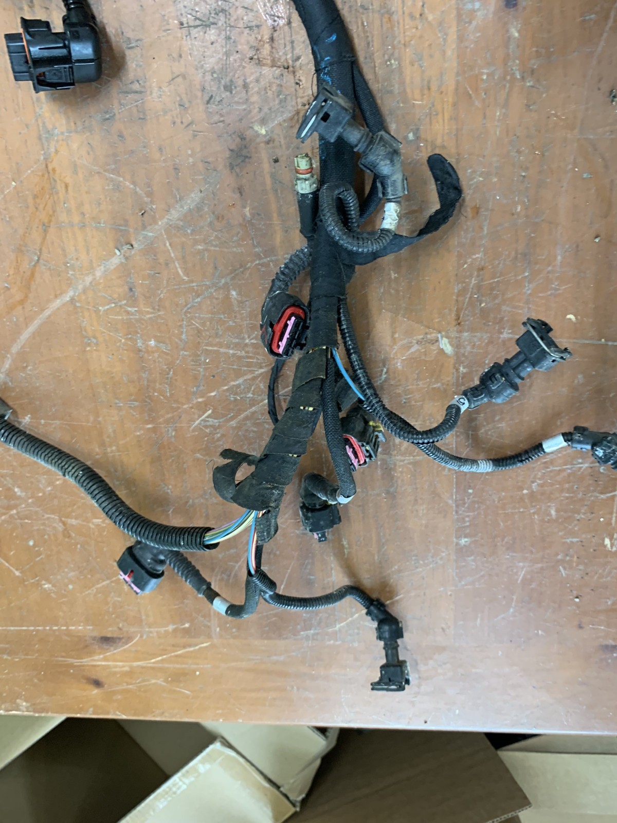 03-09 Maserati Quattroporte Right Side Fuel injector Wire Harness Pigtail