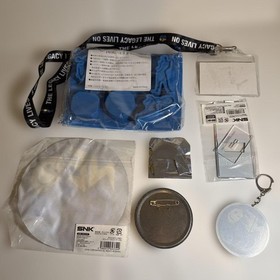 NEOGEO Neo Geo SET Rubber Coaster Keyholder SNK