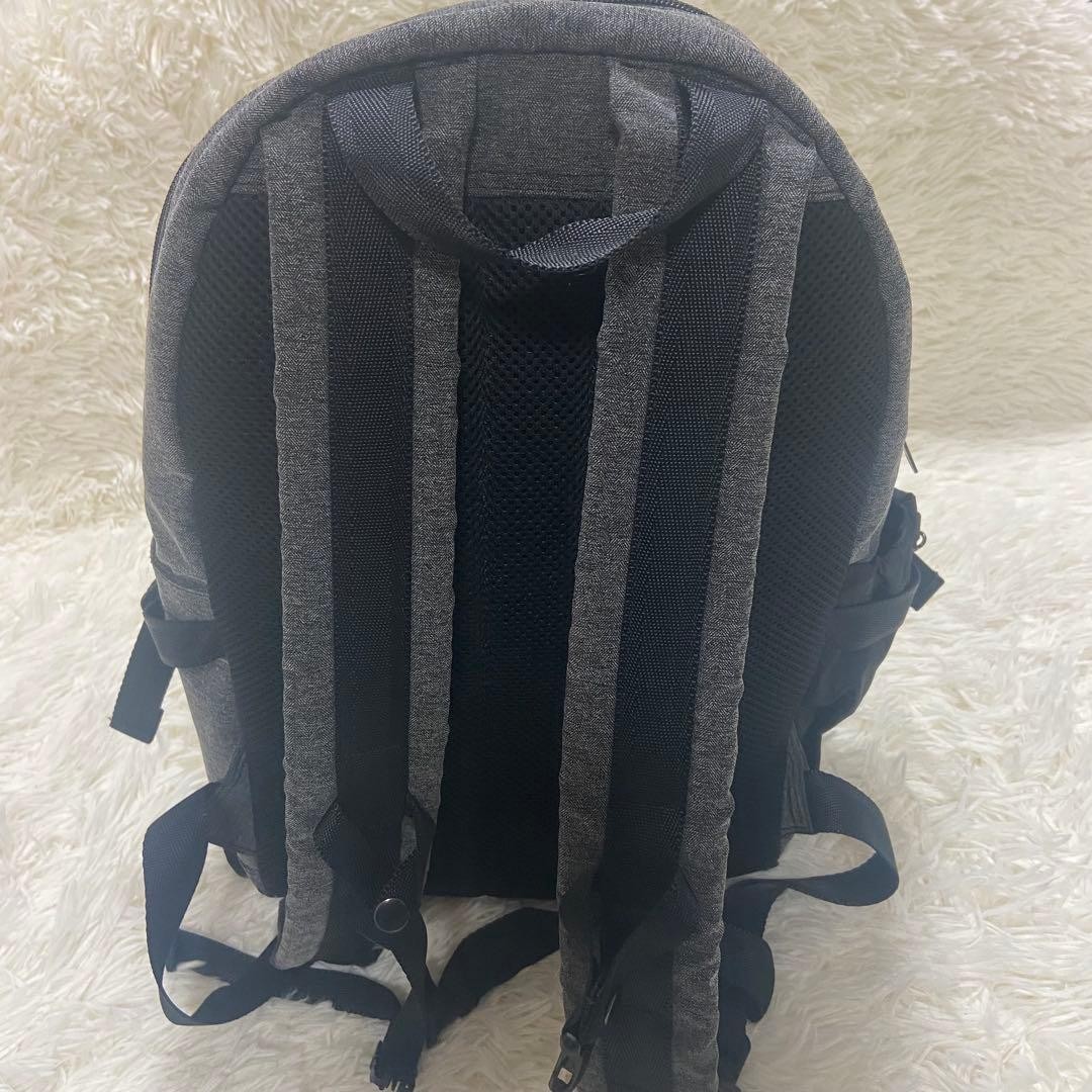 Porter Function Daypack Rucksack Black Gray Slim … - image 6