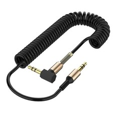 3.5mm Male to Male AUX Cable Cord L-Shaped Right Angle Car Audio Headphone Lot