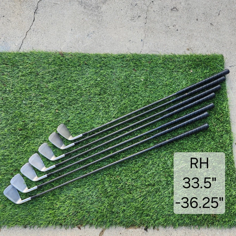 Juego de 7 piezas de hierro PRGR CT-503 4-PW varillas de grafito flexibles regulares diestro Foto 4 de 4