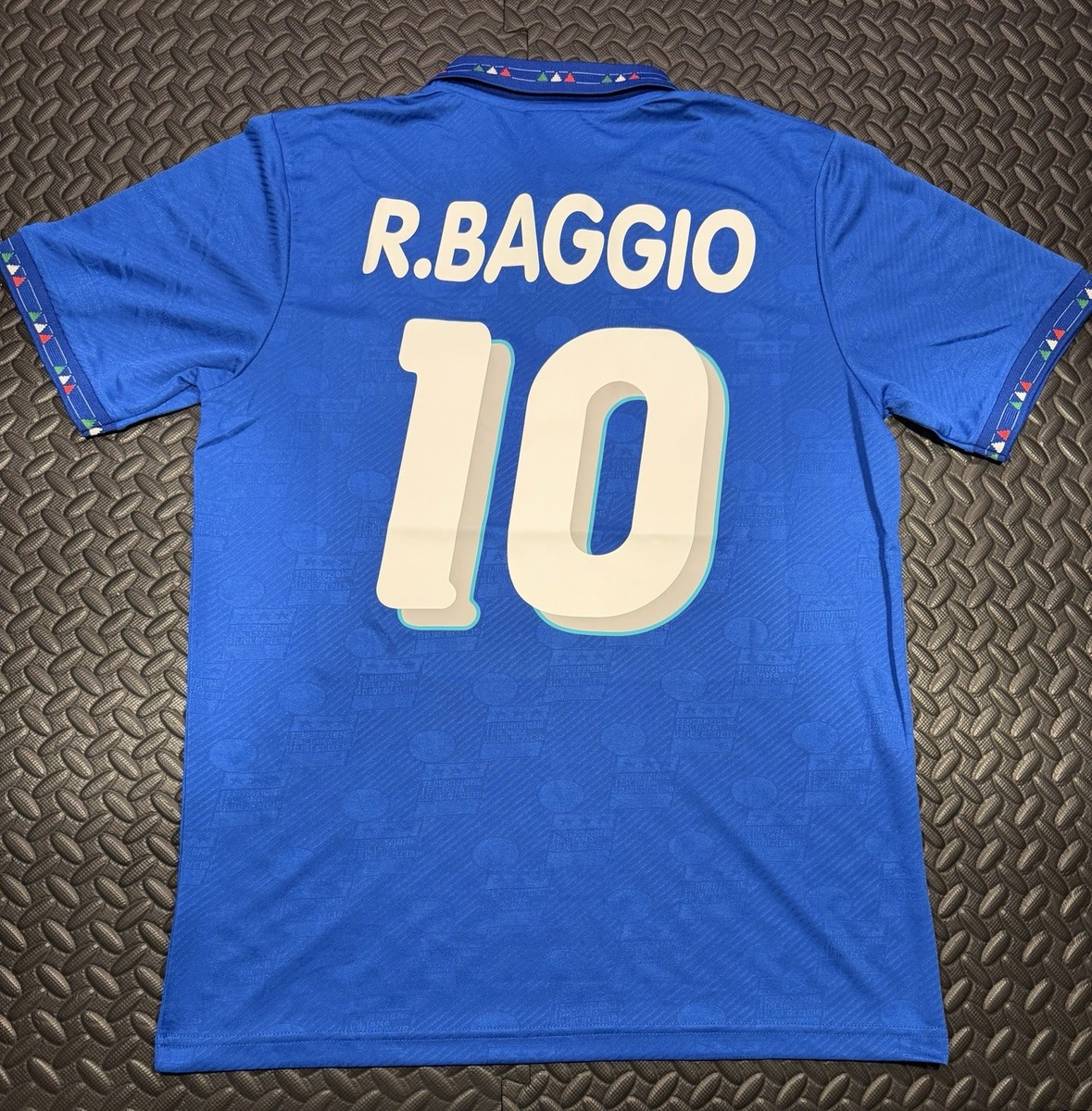 Roberto Baggio Italia Retro Jersey World Cup 1994 Size M Vintage