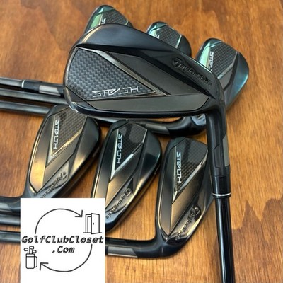 【ほぼ新品】TaylorMade Stealth 5番アイアン（単品） Taylormade Stealth Black Iron Set / 5-AW Stiff Flex Steel KBS Max