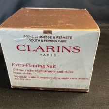 Clarins Extra-Firming Nuit Night Cream 50mL Wrinkle Control Firming Regenerating