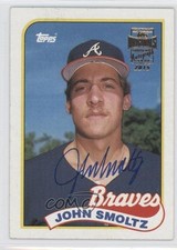 2015 Topps Archives Topps Originals Buyback Auto 8/10 John Smoltz Auto HOF 2e6