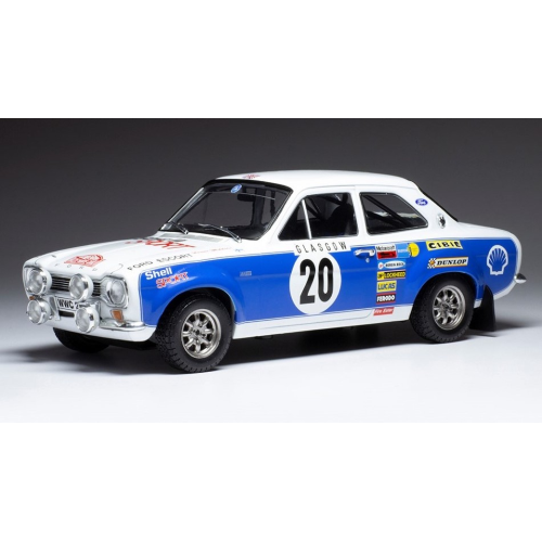 FORD ESCORT MK I RS 1600 #3 T.Mäkinen Monte Carlo 1973 IXO 1:24