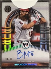 2022 Topps Tribute - Sealed Autographs Brandon Marsh #LIA-BM /99 (AU, RC)
