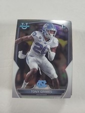2022 Bowman University Chrome Tony Grimes 1st #75 Lot Of 35 Cards