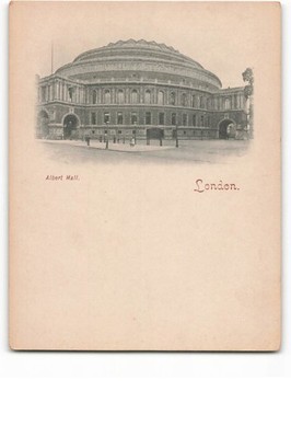 Royal Albert Hall in London, England VTG Postcard CG1.