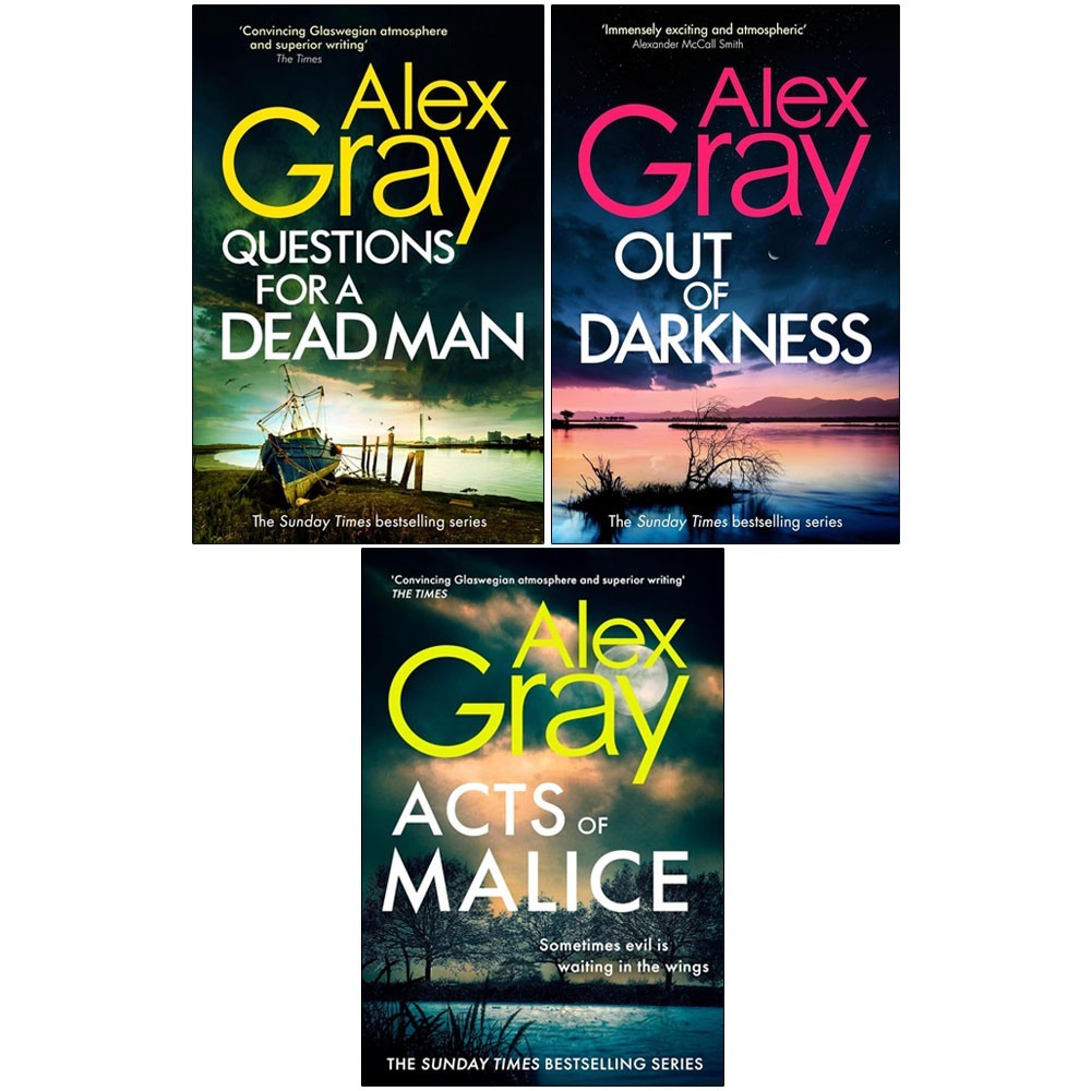 DSI William Lorimer series 20-22 Collection 3 Books Set by Alex Gray Out of Dark - Image 3