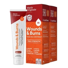 Marie Originals Natural Skin Repair Care Cream Wounds Burns Rashes (2-Pack)