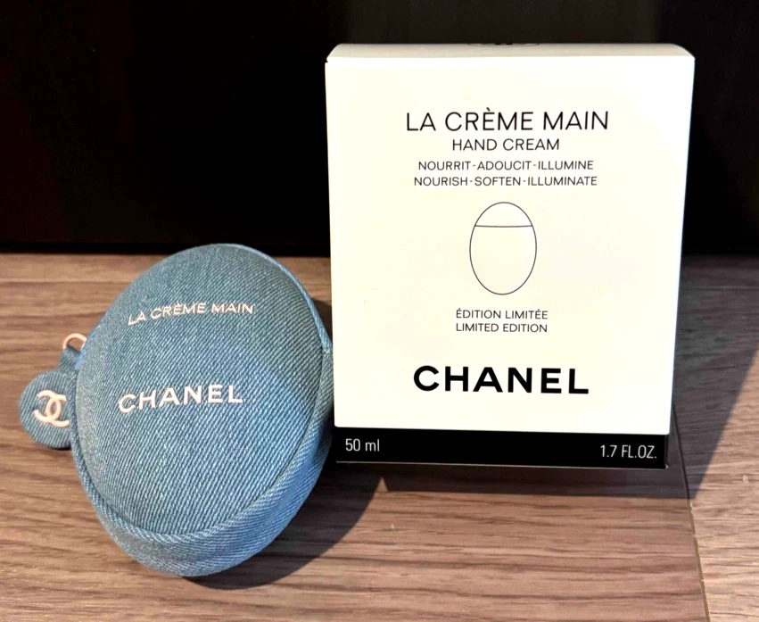 CHANEL La Crème Main Nourish Hand Cream 50ml Denim Limited Edition