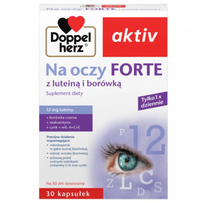 DOPPELHERZ AKTIV FOR EYES FORTE 30 capsules