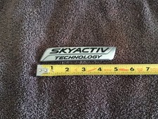 Mazda Skyactiv Trunk Emblem Badge Decal Logo Oem Factory Genuine With Adhesive Mazda Skyactiv Trunk Emblem Badge Decal Logo Oem Factory Genuine With Adhesive