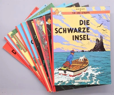 Tim und Struppi Auswahl SC Humor Abenteuer Comic Album Carlsen Verlag Hergé - Bild 1 von 4