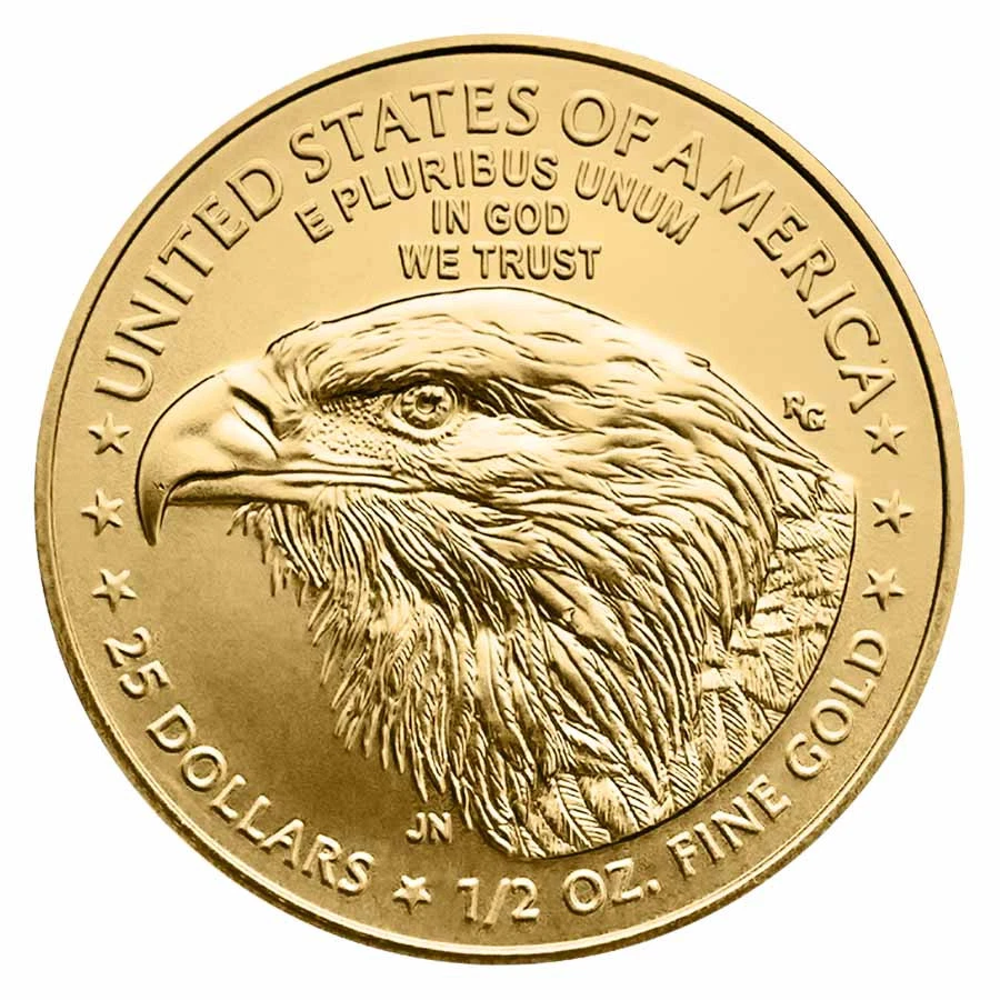 2025 1/2 oz Gold Eagle - w/Happy Birthday, Balloons Card, In TEP - Image 4 of 4
