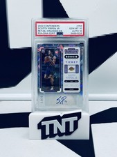 Scotty Pippen Jr 2022-23 Panini Contenders Cracked Ice Rookie Ticket Auto PSA 10