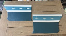 New 1964 Ford Fairlane 500 2dr Sedan Rear Quarter Door Panels Two Tone Blue New 1964 Ford Fairlane 500 2dr Sedan Rear Quarter Door Panels Two Tone Blue