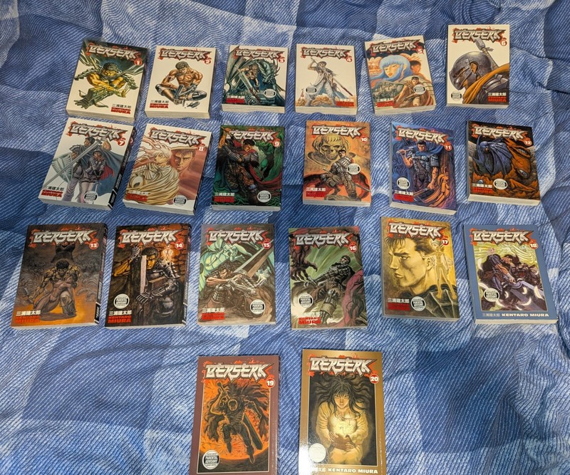 Berserk Manga Series Volumes 1-26
