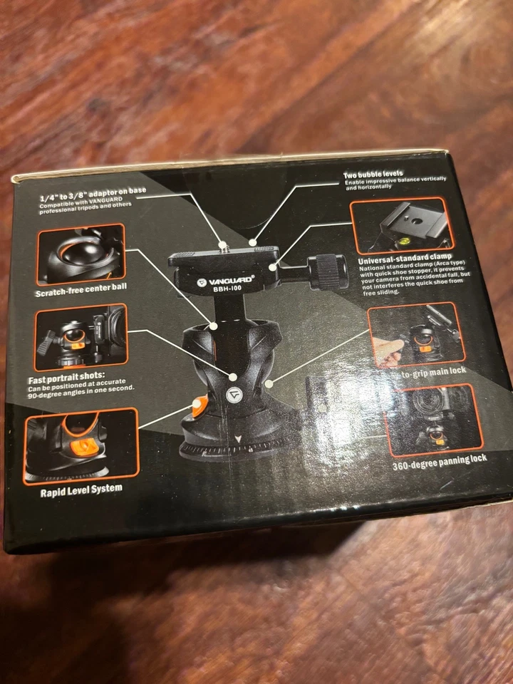 Vanguard BBH-100 Ball Head 22 LB Capacity  - Image 4 of 4