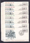 [LG78581] Belgium N°1212FDC Horses First Day Cover COB € 14,00 SUPERB
