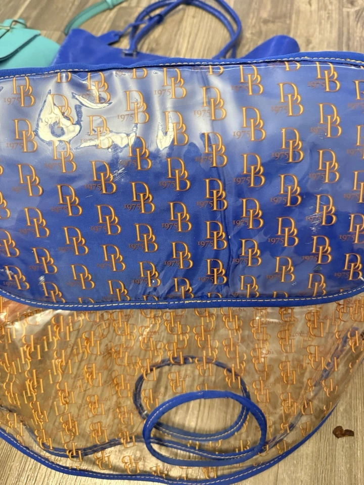 Lot Designer Bags/totes/purses/handbags/crossbody/clear/leather/canvas/blue Bags - Image 3 of 4
