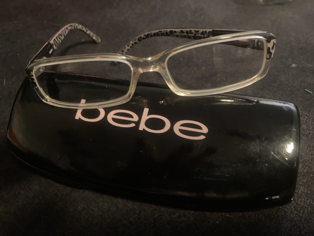 Bebe Accomplished BB5003 Crystal Jet 135. 04/15 Eyeglasses  display picture 3