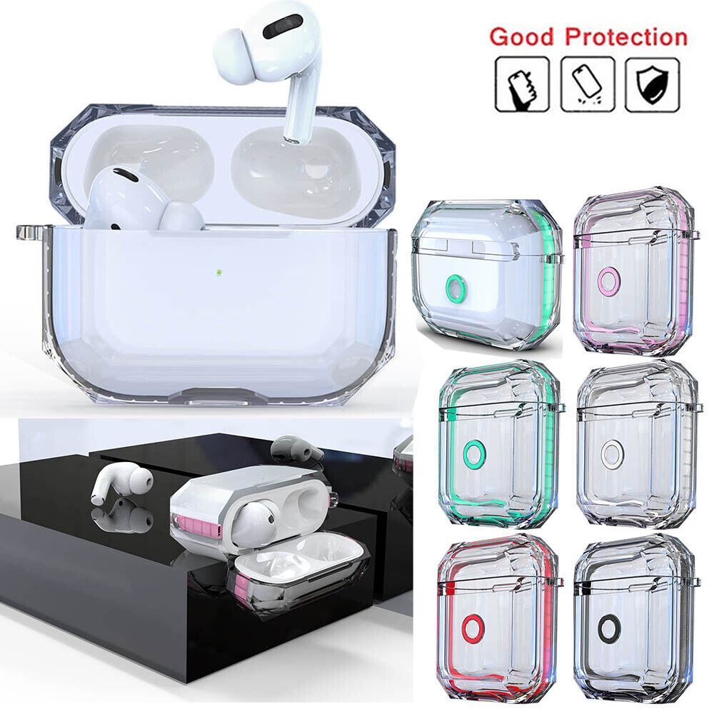 Clear Protective TPU Case for Apple AirPods Pro Charging Case-image