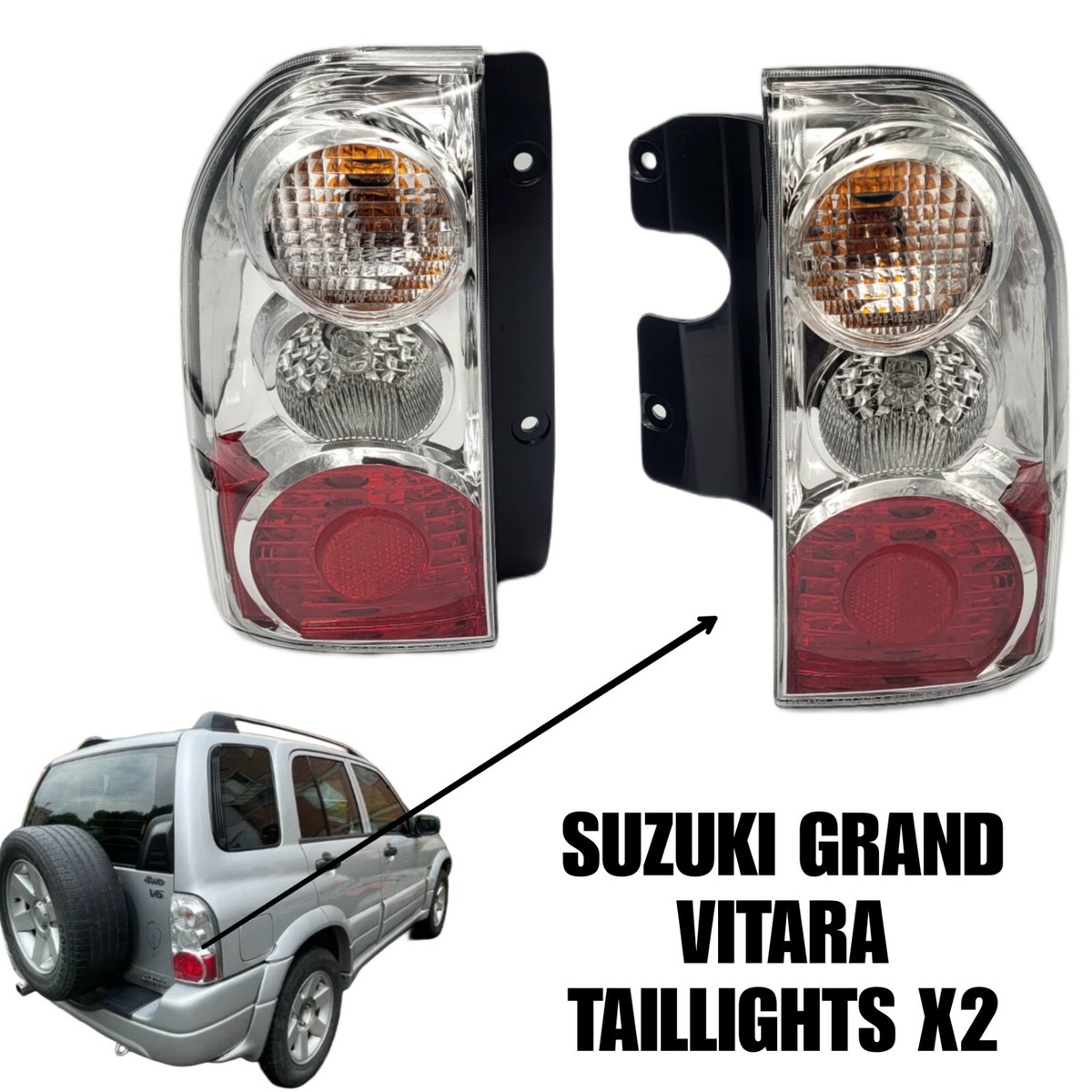 SUZUKI Grand Vitara 1998-2005 rear tail left right signal stop