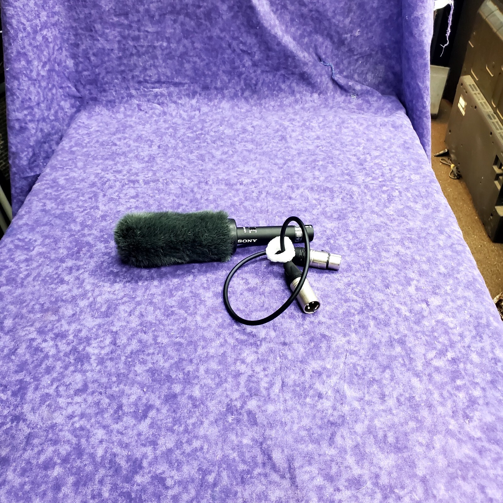 💥MINT💥SONY ECM-VG1 ELECTRET CONDENSER SHOTGUN MICROPHONE💥NEAR FLAWLESS💥