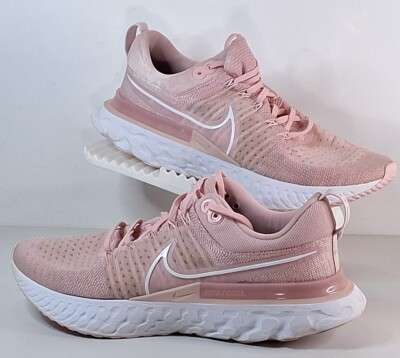 Nike React Infinity Run FlyKnit 2 Pink Glaze CT2423-600 Women Sz 11.5