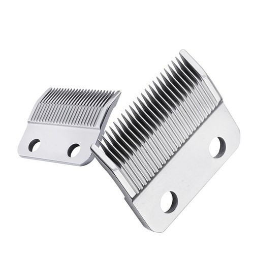 2pcs 2-Hole Ceramic Blade Cutter + Metal Bottom Kit For Wahl Shear Clipper - Picture 5 of 8