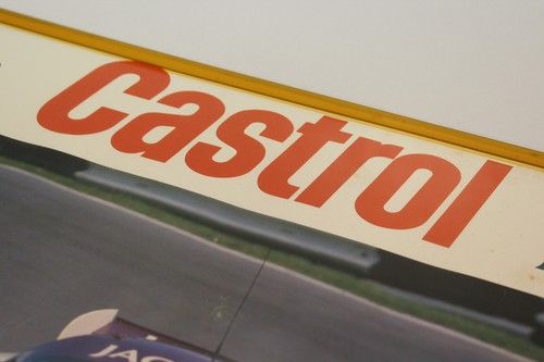 VINTAGE Jaguar XJR9 Castrol Brands Hatch 1988 Champion Picture Sign Poster Print - Picture 5 of 12