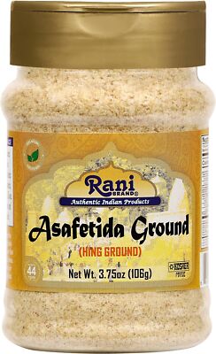 Rani Asafetida (Hing) Ground 3.75oz (106g) PET Jar