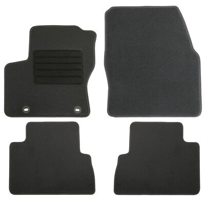 Fußmatten Set für Ford C-Max 2010-2015 Autoteppiche mit 100% Passform Schwarz
