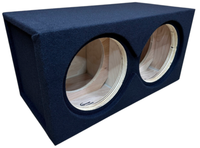 Sealed / Recessed Sub Box Subwoofer Enclosure for 2 12